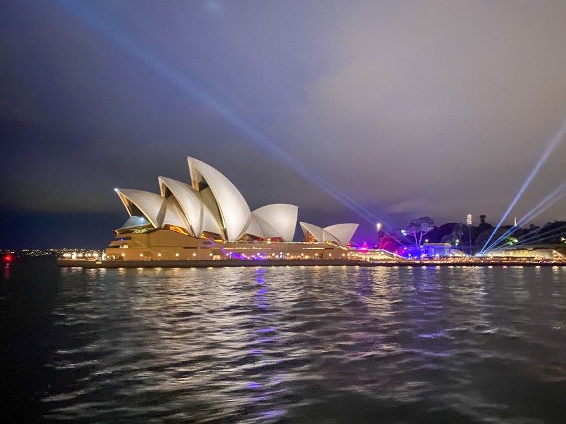 Sydney Opera House at night